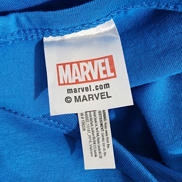 Marvel's Captain America / American Dream Cosplay Costume Crop Top - Picture 6 of 8